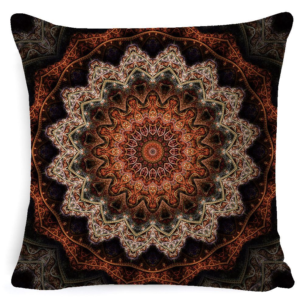 Decor Pillow Cover Linen Boho AURELIE Style 12-45x 45 Pillowcase