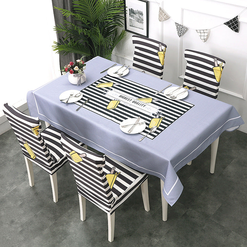 Table Cloth Nordic Easy-Care LUMIEREA 12style-2chair covers