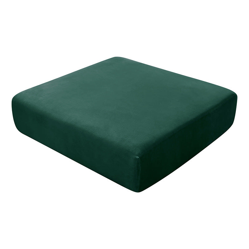 Sofa Cushion Cover Stretch Nordic MIRELLE Dark green-Plus four