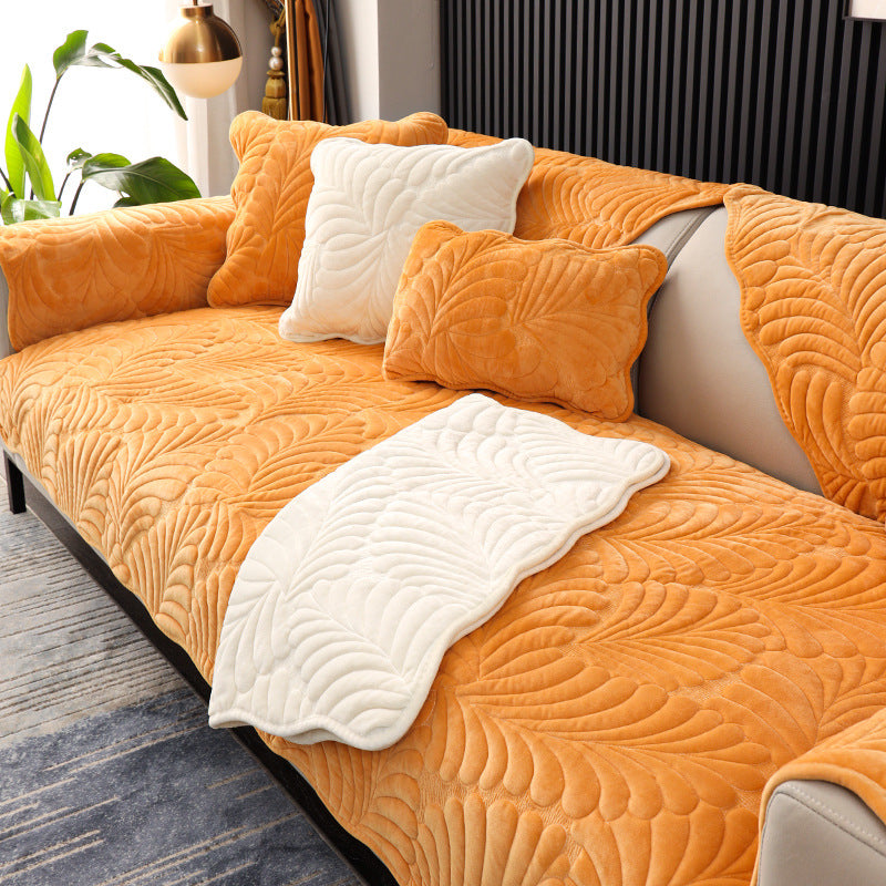 Pet Protection Cover Plush Cozy Pet-Friendly LUMÉRA Banana Orange-90x210CM