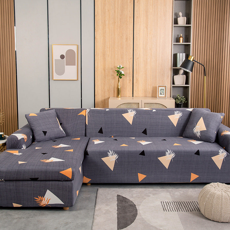 Corner Sofa Cover Minimalist Polyester MIRELLE Modern Triangle-235x300cm