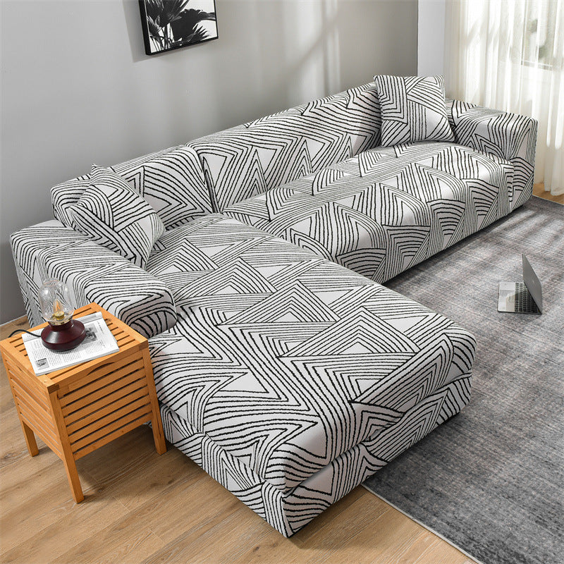 Corner Sofa Cover Stretch Pet-Friendly Liorée Bella-Three person Seats
