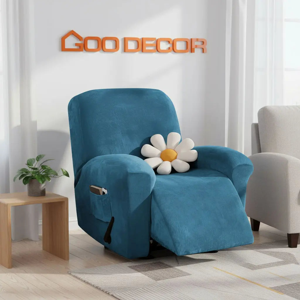 Recliner Sofa Cover Velvet VELORIN