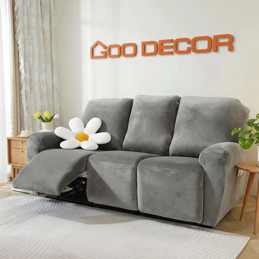 Recliner Sofa Cover Velvet VELORIN