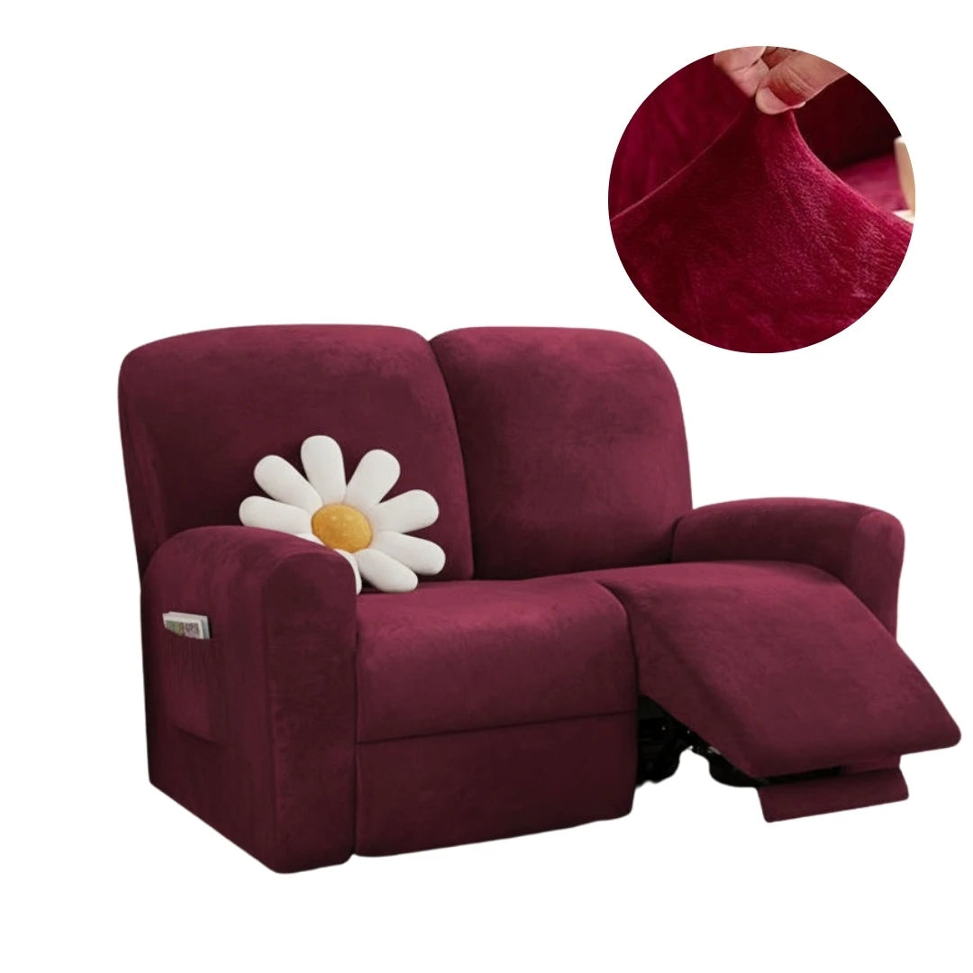 Recliner Sofa Cover Velvet VELORIN