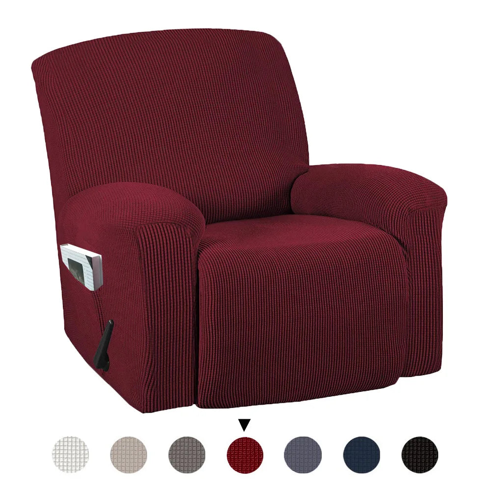Recliner Chair Cover Suede Elastic NORELIA