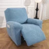 Recliner Chair Cover Stretch Solid RELMORA