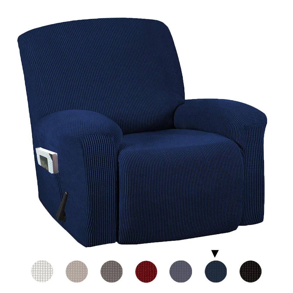 Recliner Chair Cover Suede Elastic NORELIA