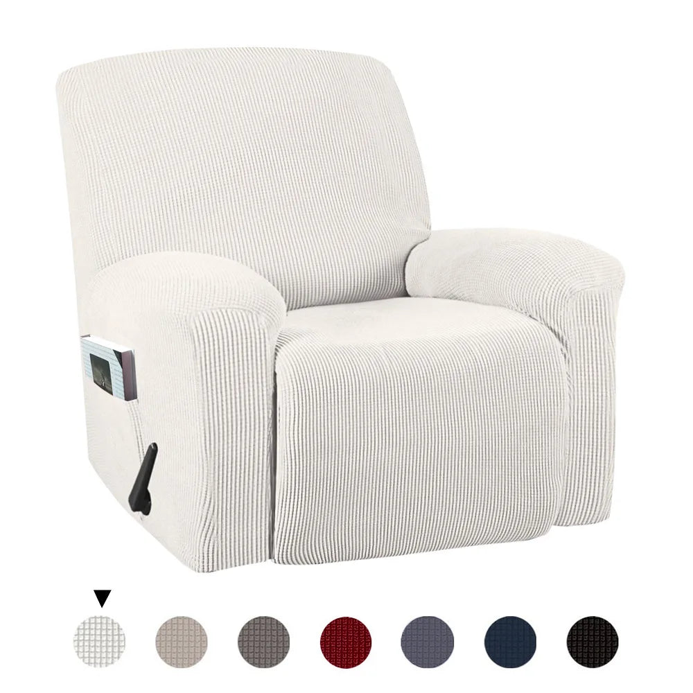 Recliner Chair Cover Suede Elastic NORELIA
