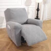 Recliner Chair Cover Stretch Solid RELMORA