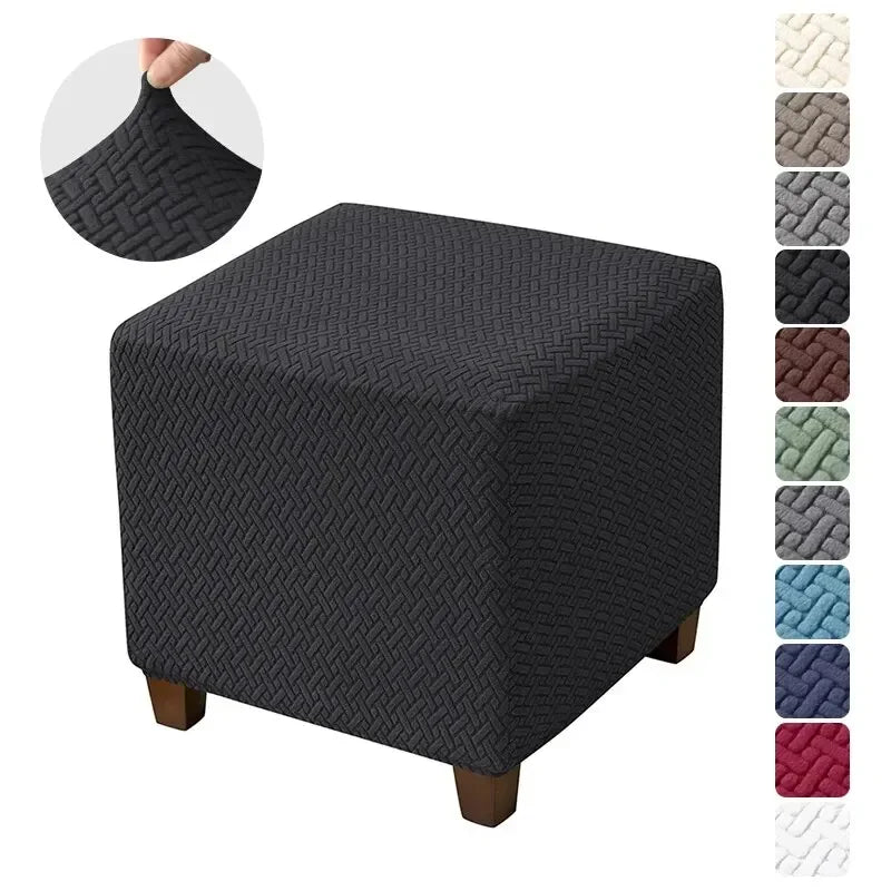 Stool Cover Jacquard Elastic CALAVO