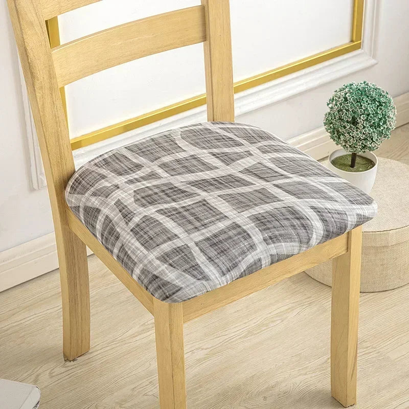 Chair Seat Cushion Cover Jacquard SOLAVO