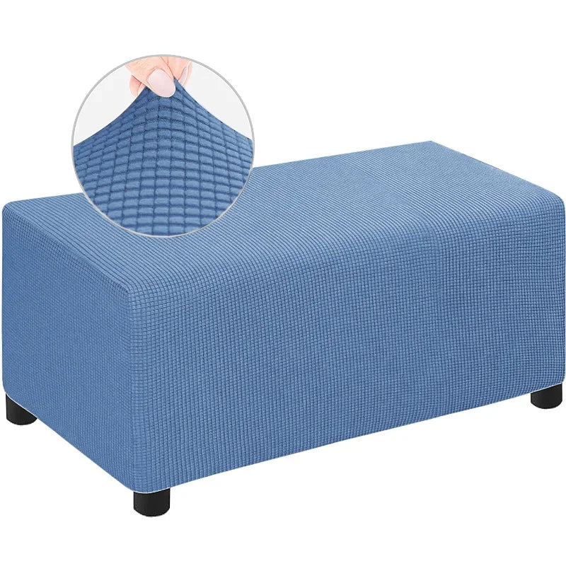 Ottoman Cover Jacquard Stretch SOLVARE
