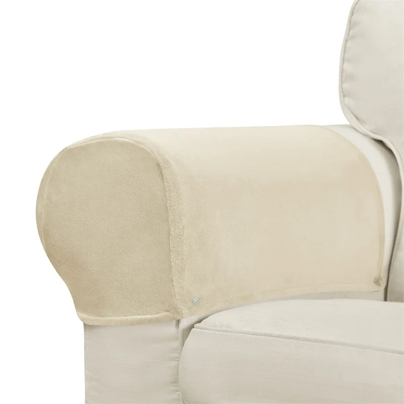 Sofa Armrest Cover Velvet VELUNO