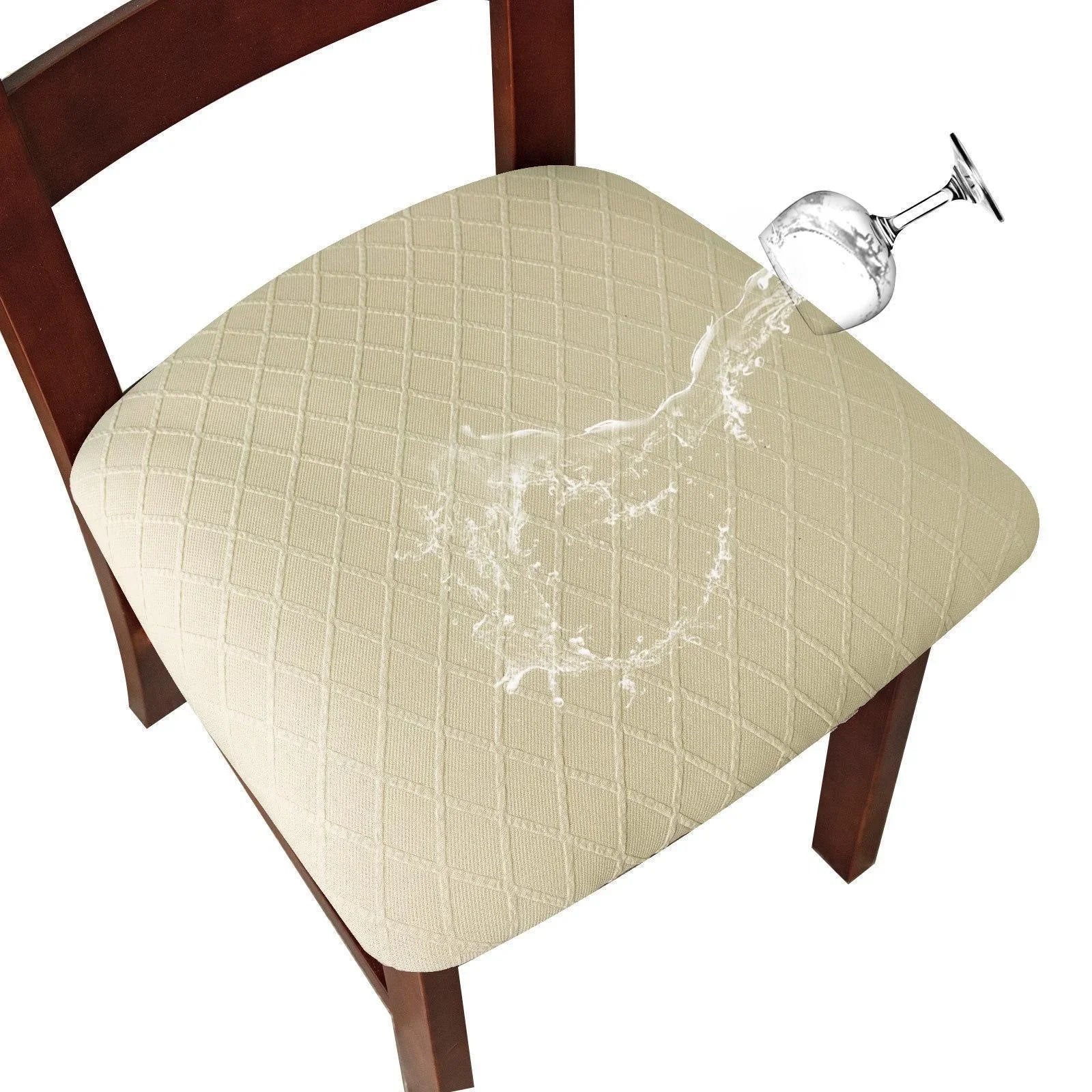 Chair Seat Cushion Cover Elastic Water-Repellent SAVENI