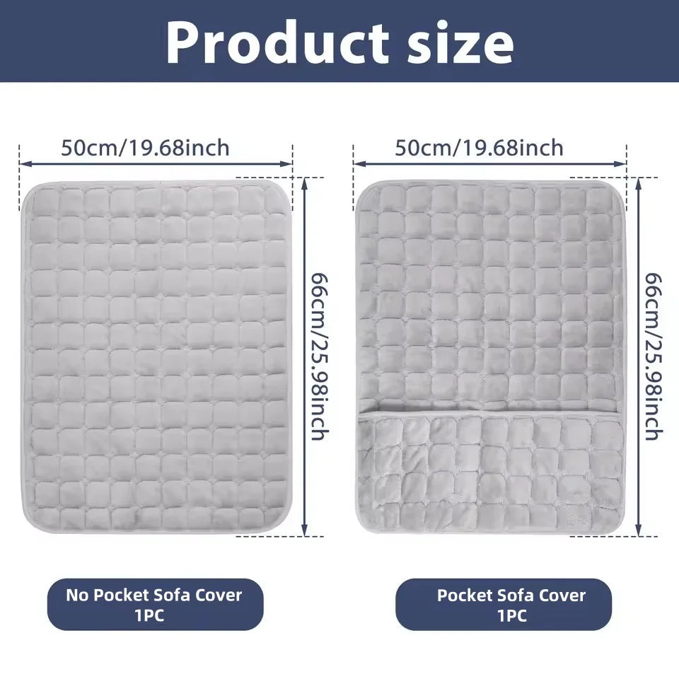 Sofa Armrest Cover Flannel SOLERIA