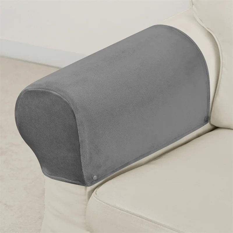Sofa Armrest Cover Velvet VELUNO