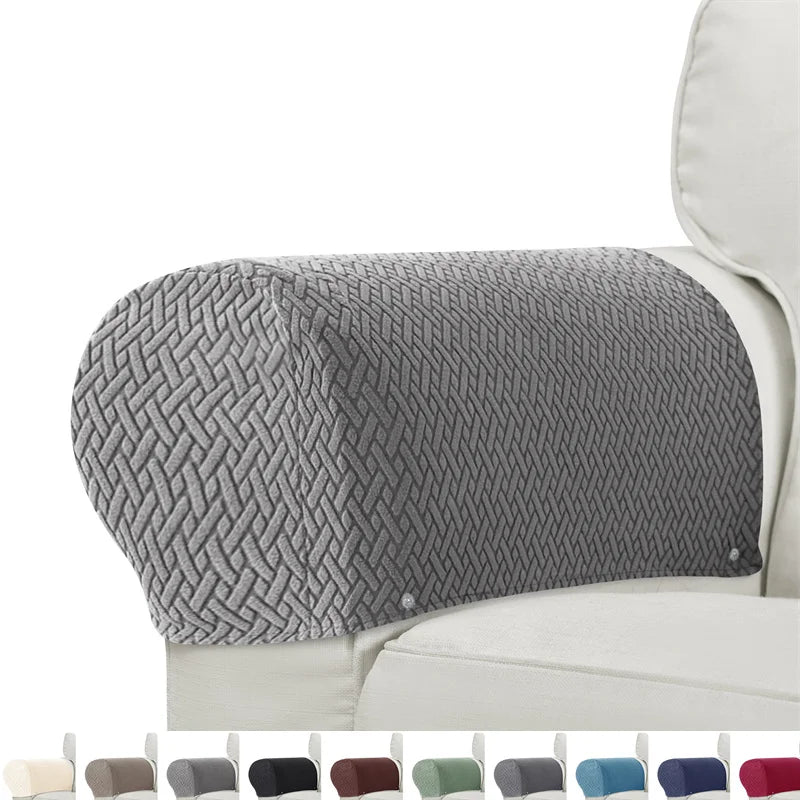 Sofa Armrest Cover Jacquard 2-Piece SOLARE