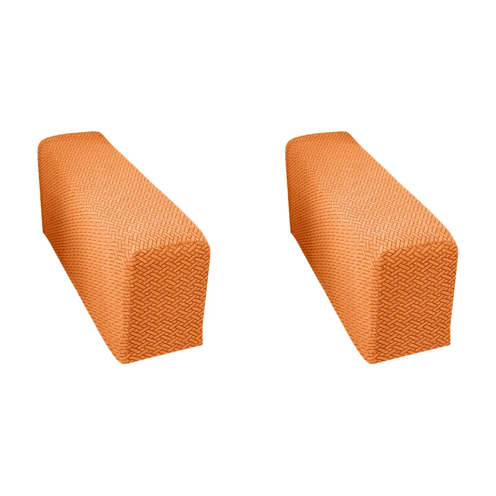 Sofa Armrest Cover Checkered Stretch Fit LIVARO