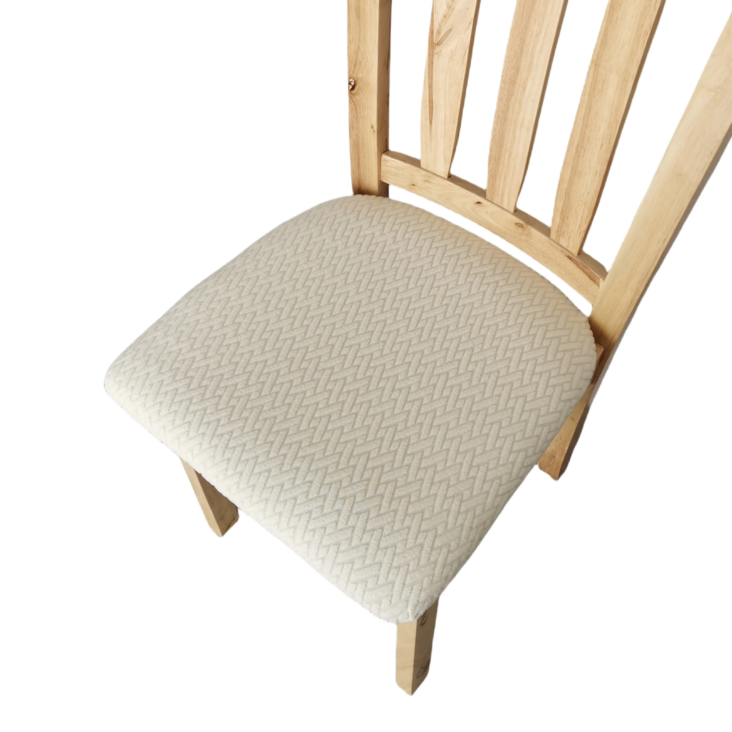 Chair Seat Cushion Cover Jacquard Elastic SOLMERA