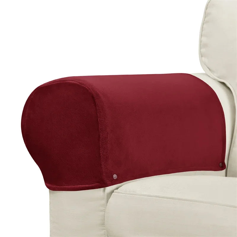 Sofa Armrest Cover Velvet VELUNO
