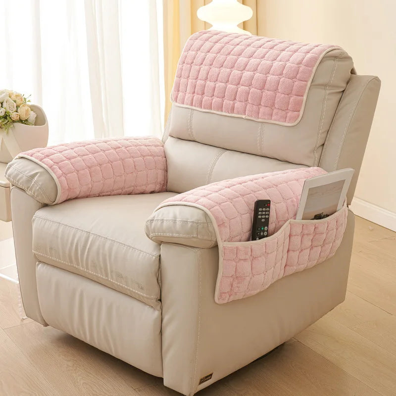 Sofa Armrest Cover Flannel SOLERIA