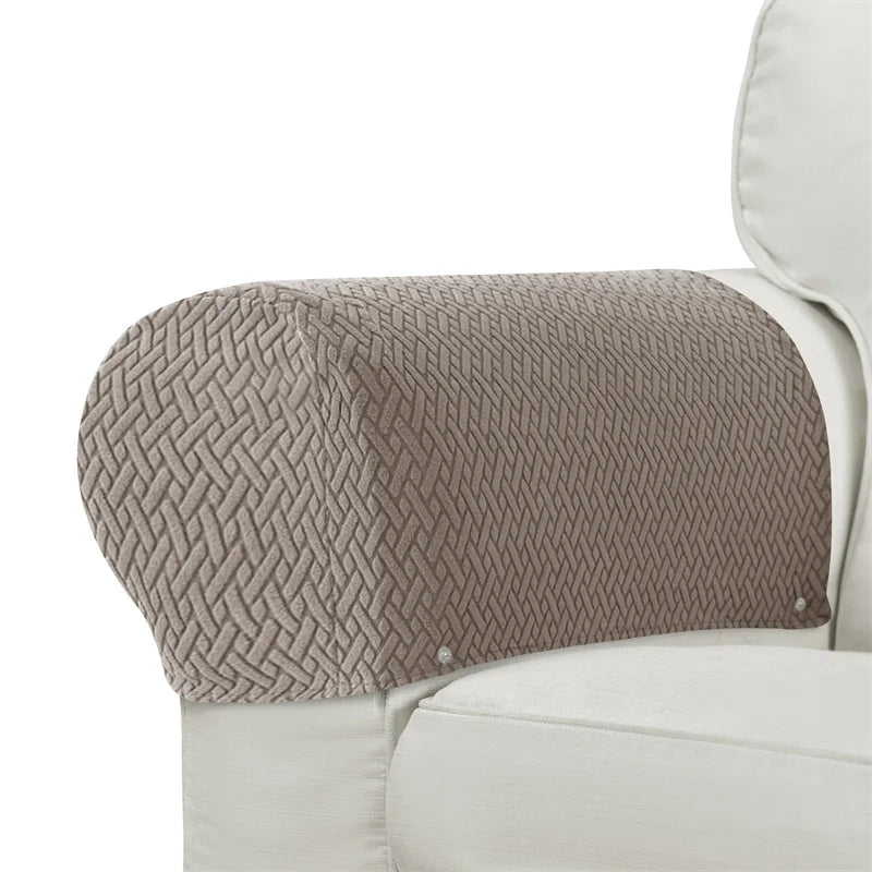 Sofa Armrest Cover Jacquard CALINO