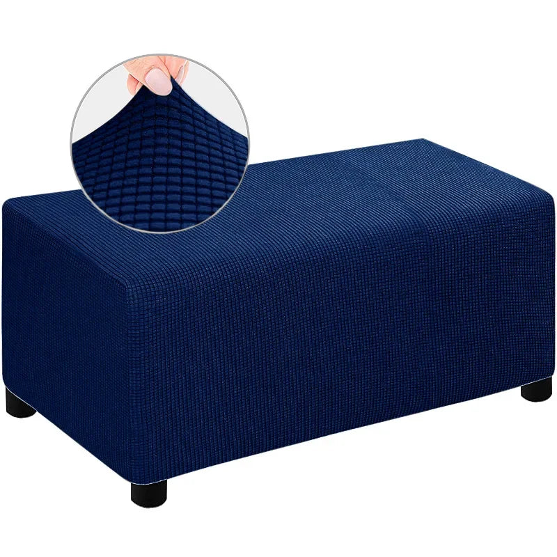 Ottoman Cover Jacquard Stretch SOLVARE
