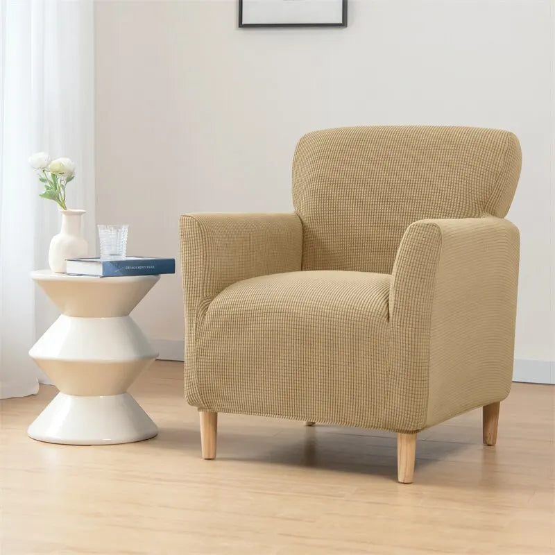 Club Chair Slipcover Polar Fleece LUNARIX