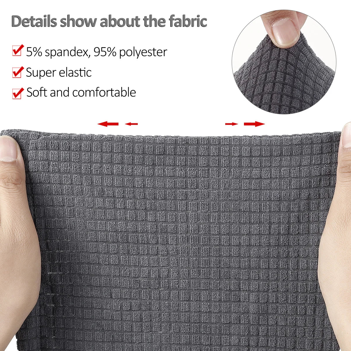 Sofa Armrest Cover Spandex SOLENIA