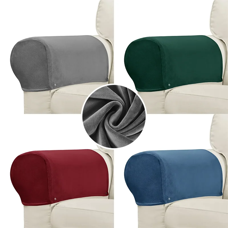 Sofa Armrest Cover Velvet VELUNO
