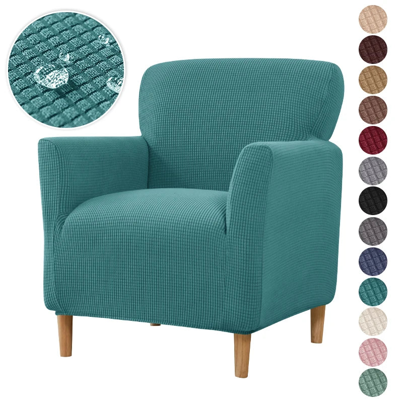Accent Chair Slipcover Waterproof Fleece SOLIVI