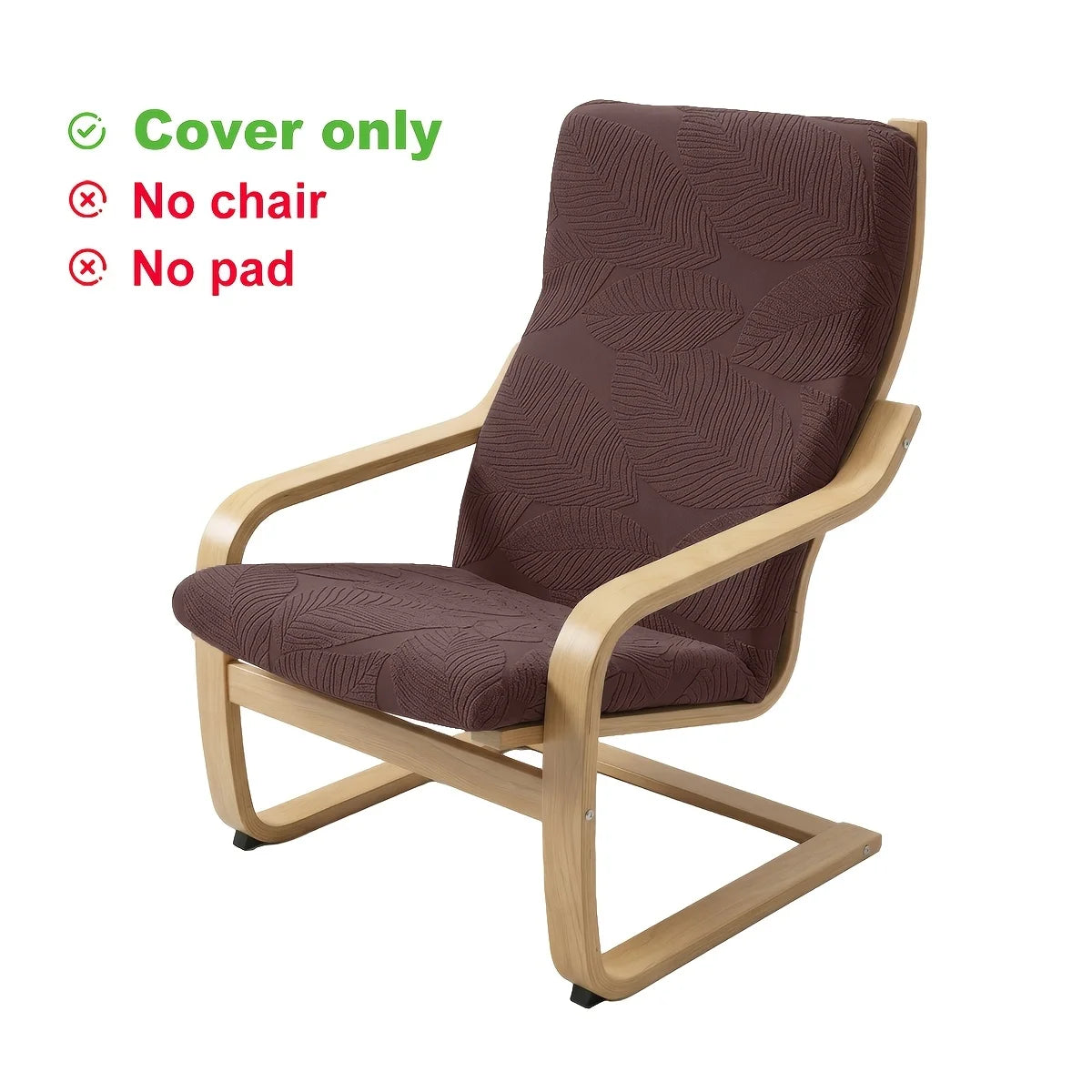 Jacquard Poang Chair Cover Stretch VELARIS