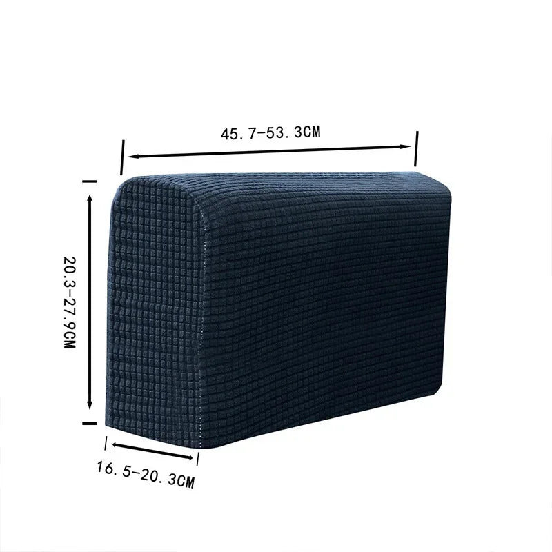 Sofa Armrest Covers Fleece Set of 2 SOLVENA