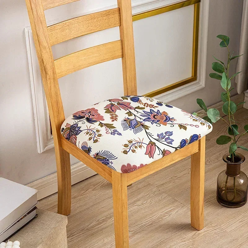 Chair Seat Cushion Covers Waterproof Fabric SAVENIA