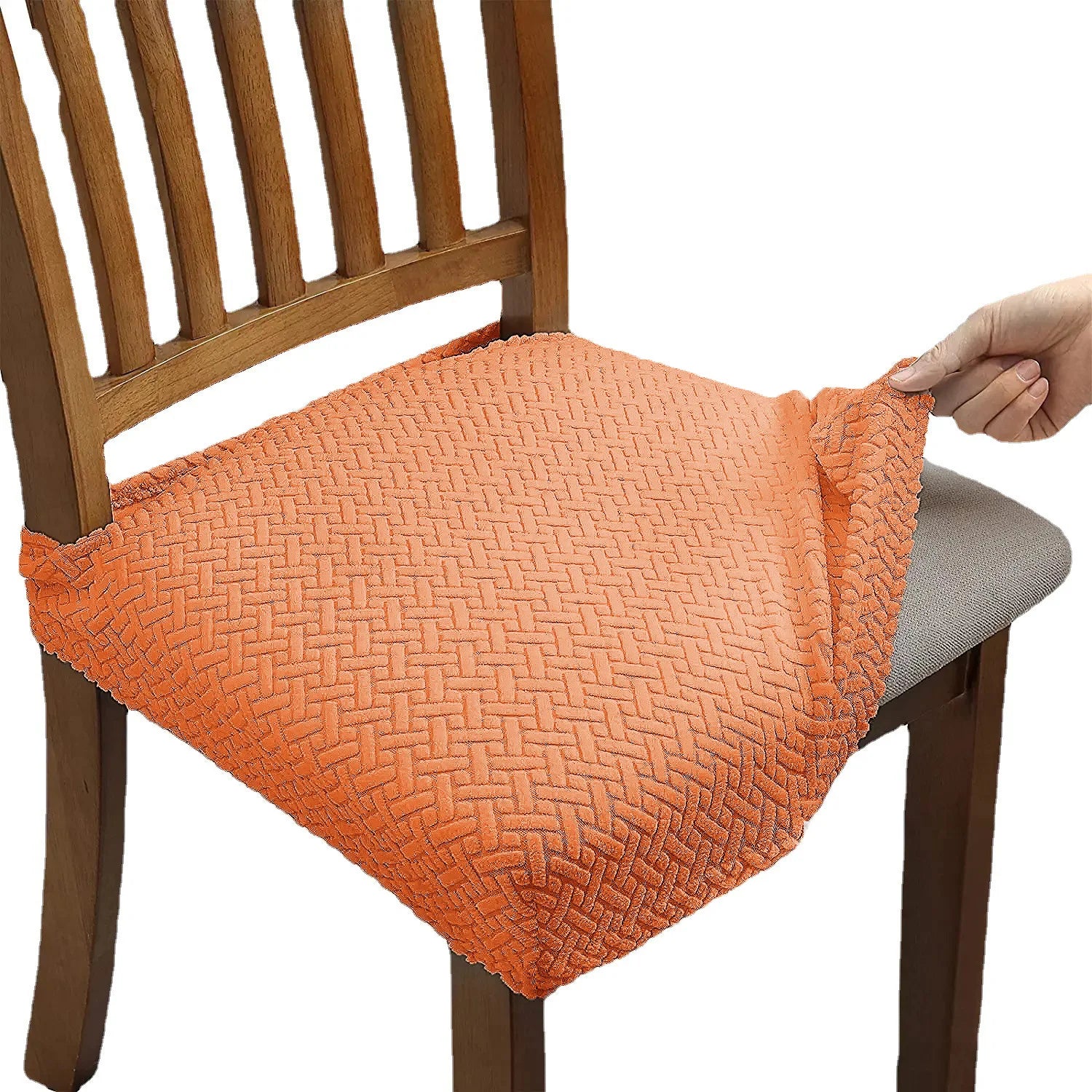 Chair Seat Cushion Covers Elastic SOLIVI