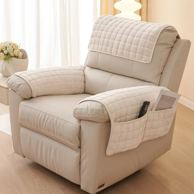 Sofa Armrest Cover Flannel SOLERIA