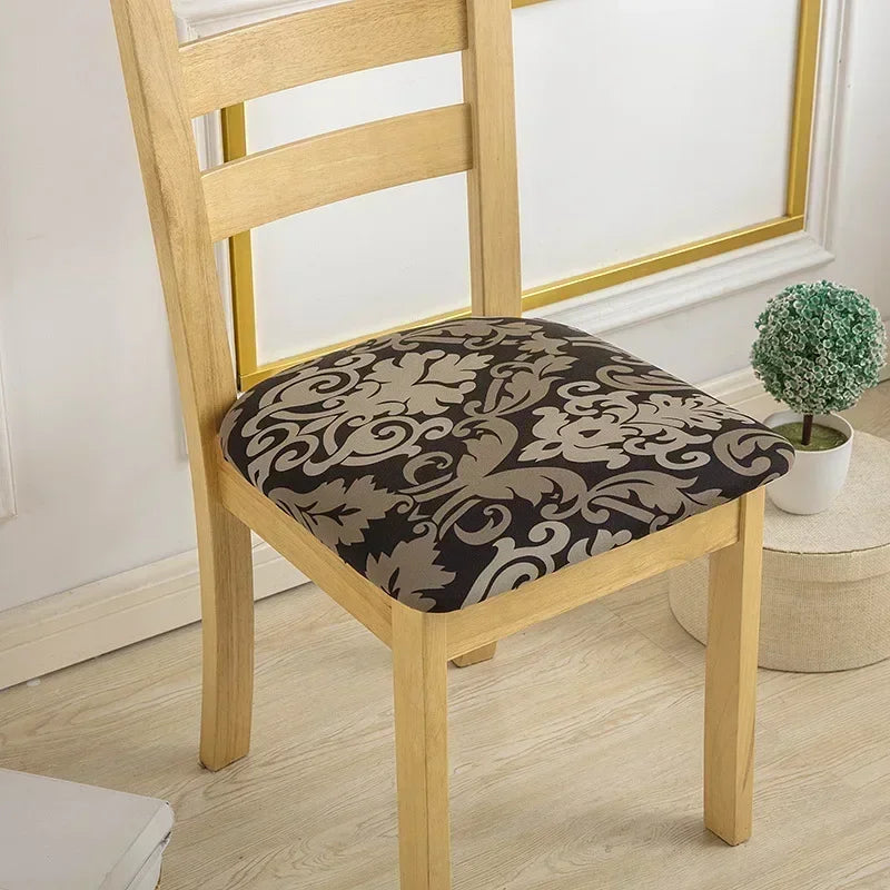 Chair Seat Cushion Cover Jacquard SOLAVO