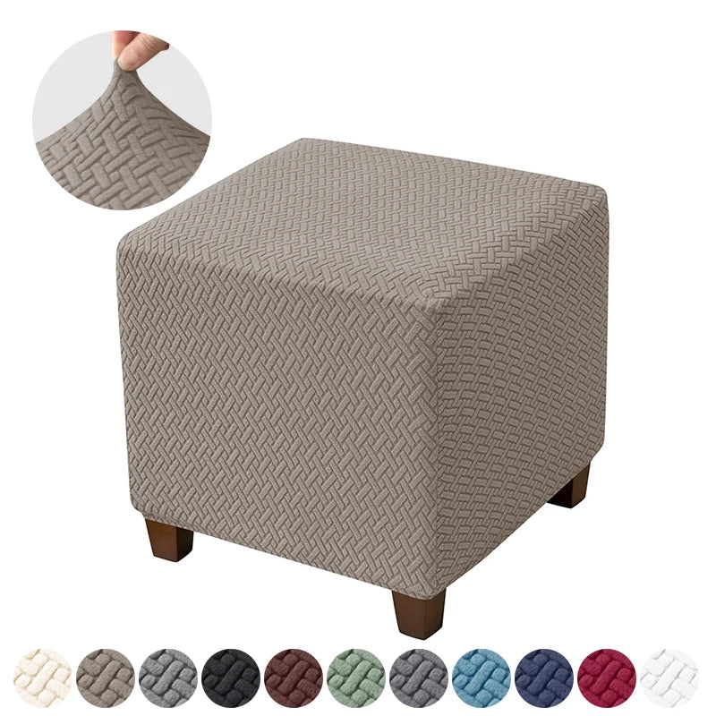 Stool Cover Jacquard Elastic CALAVO