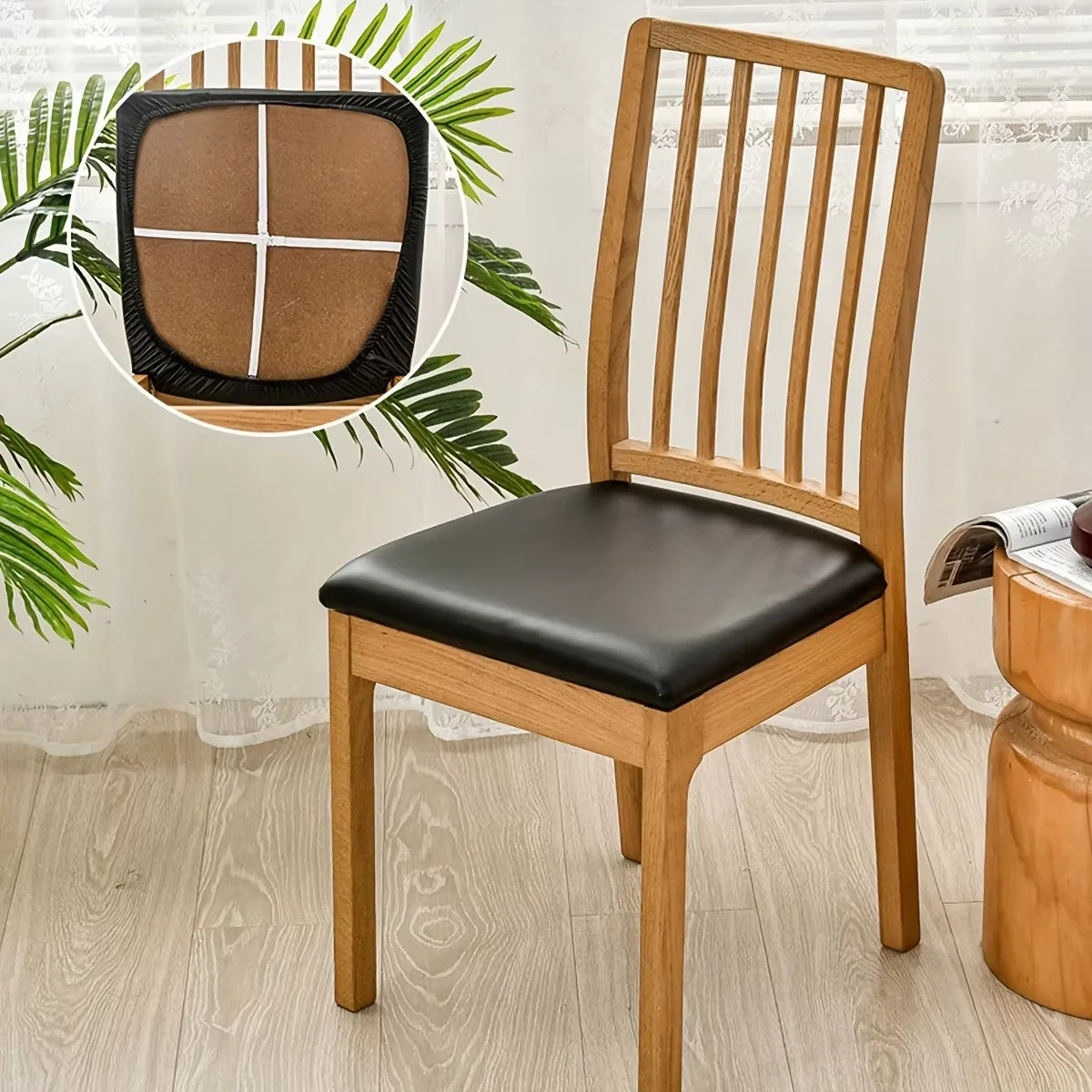 Chair Seat Cushion Cover Waterproof PU VELARIN