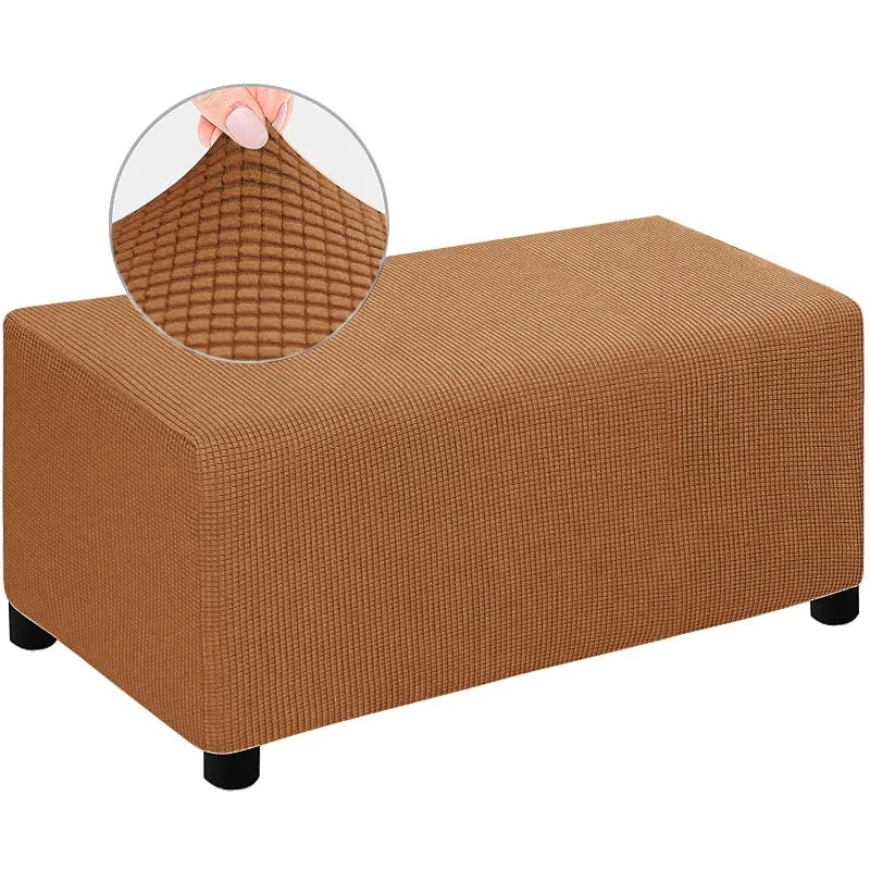 Ottoman Cover Jacquard Stretch SOLVARE