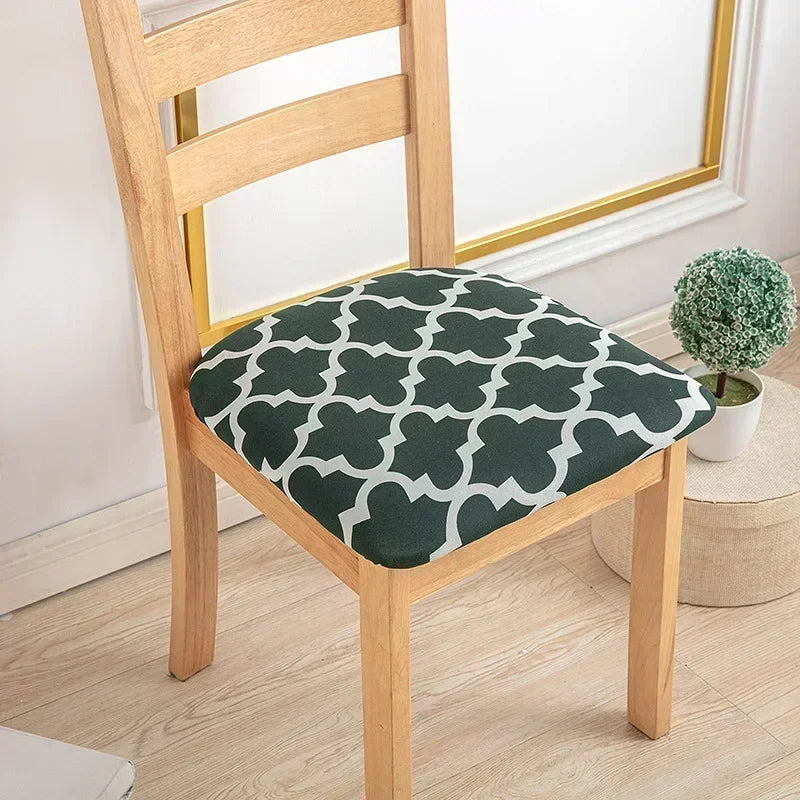Chair Seat Cushion Cover Jacquard SOLAVO