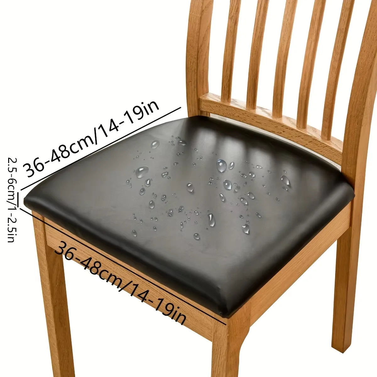 Chair Seat Cushion Cover Waterproof PU VELARIN