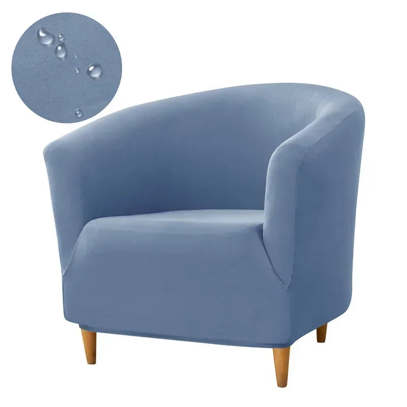 Club Chair Cover Stretch Spandex SOLENIA