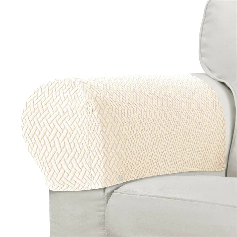 Sofa Armrest Cover Jacquard ELMORAN