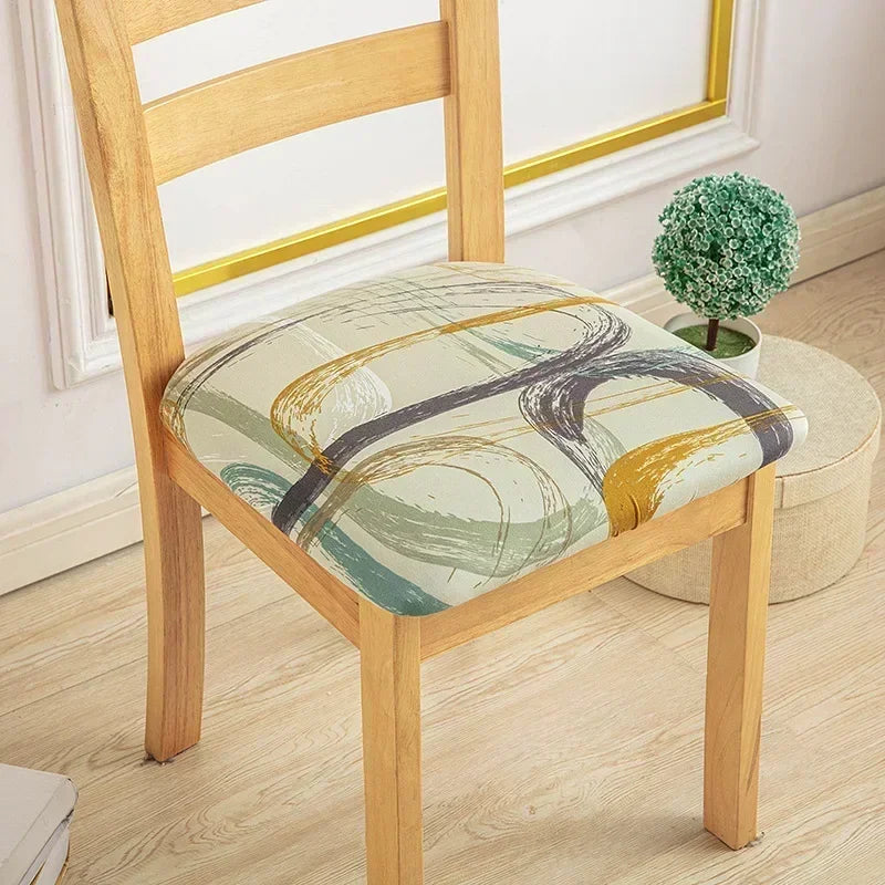 Chair Seat Cushion Cover Jacquard SOLAVO