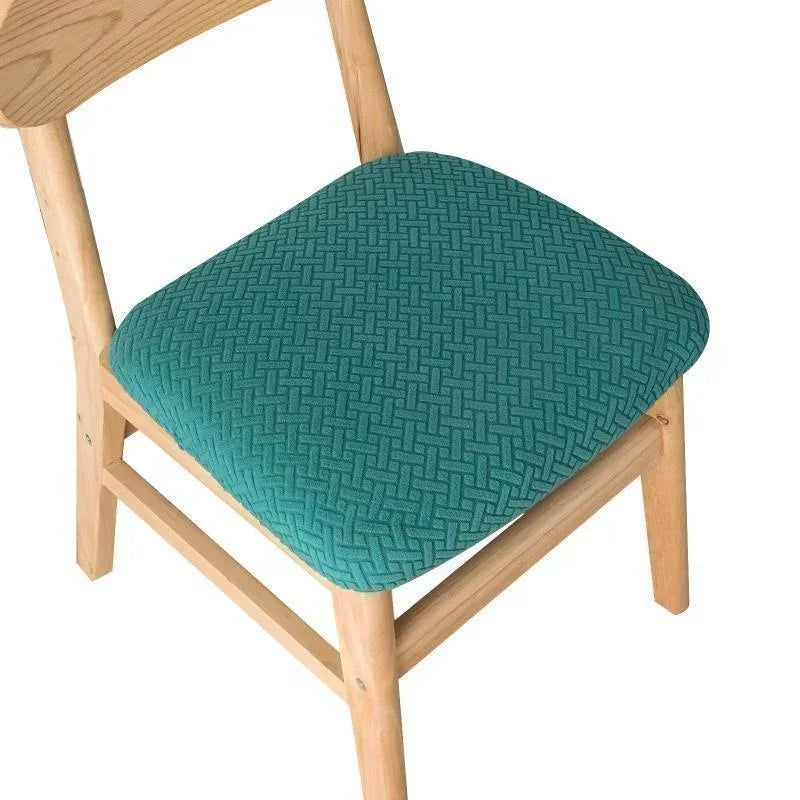 Chair Seat Cushion Cover Jacquard Stretch JASLIO