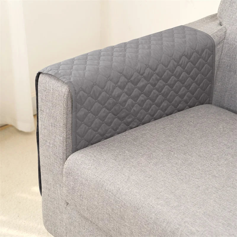 Sofa Armrest Cover Quilted Polyester SOLERIA