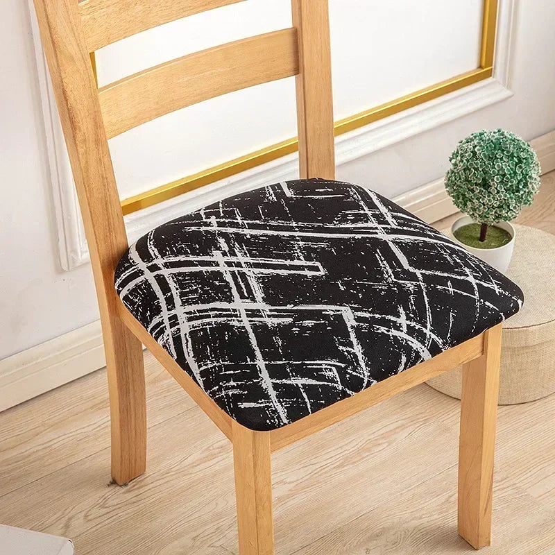 Chair Seat Cushion Cover Jacquard SOLAVO