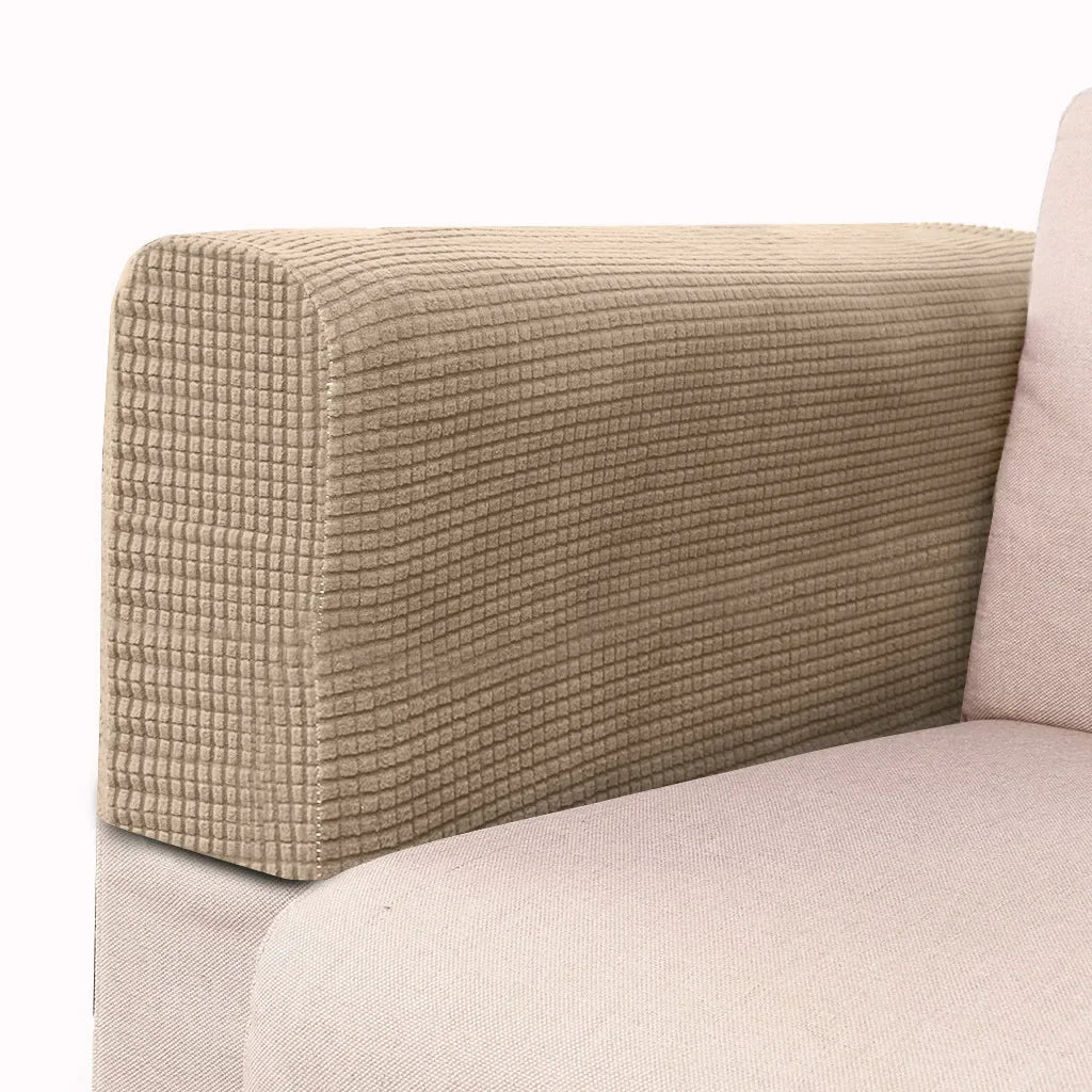 Sofa Armrest Covers Fleece Set of 2 SOLVENA